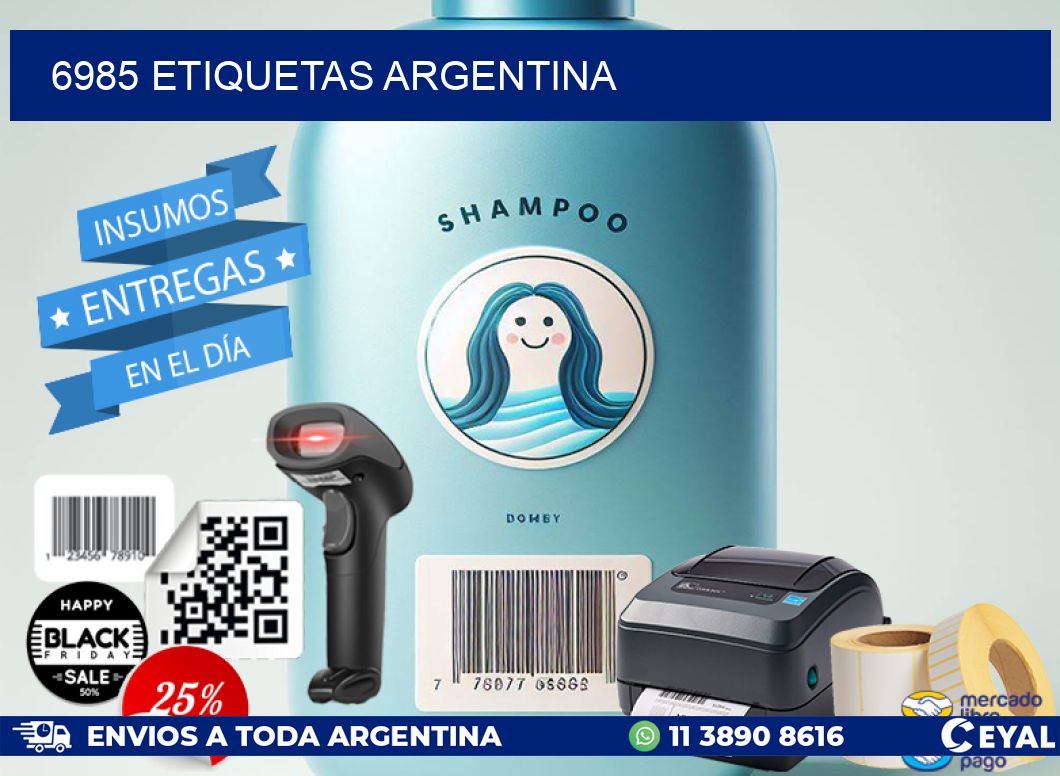 6985 ETIQUETAS ARGENTINA