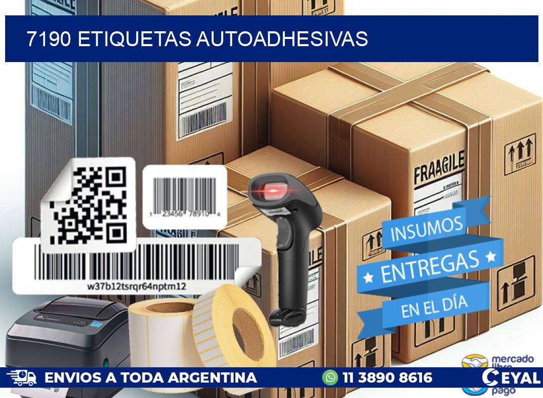 7190 ETIQUETAS AUTOADHESIVAS