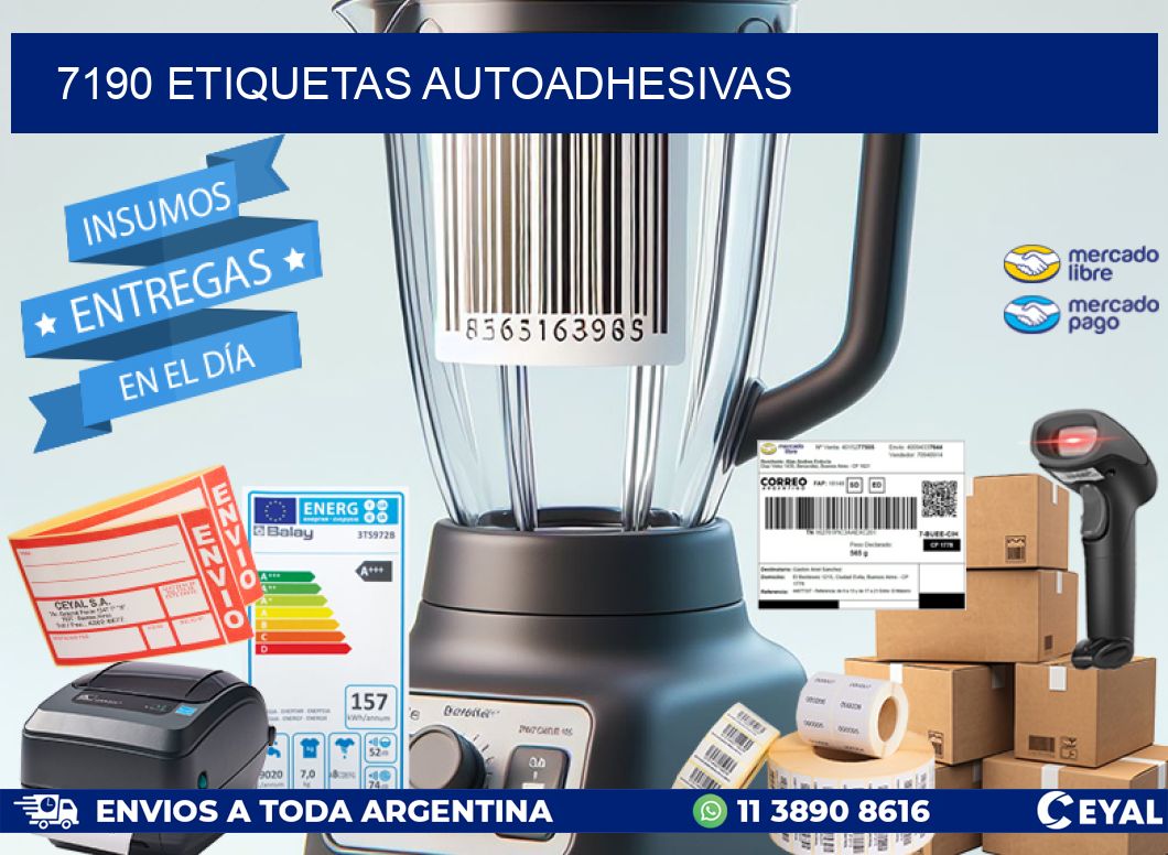 7190 ETIQUETAS AUTOADHESIVAS