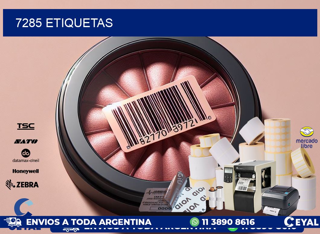 7285 ETIQUETAS