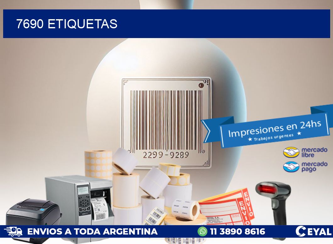 7690 ETIQUETAS