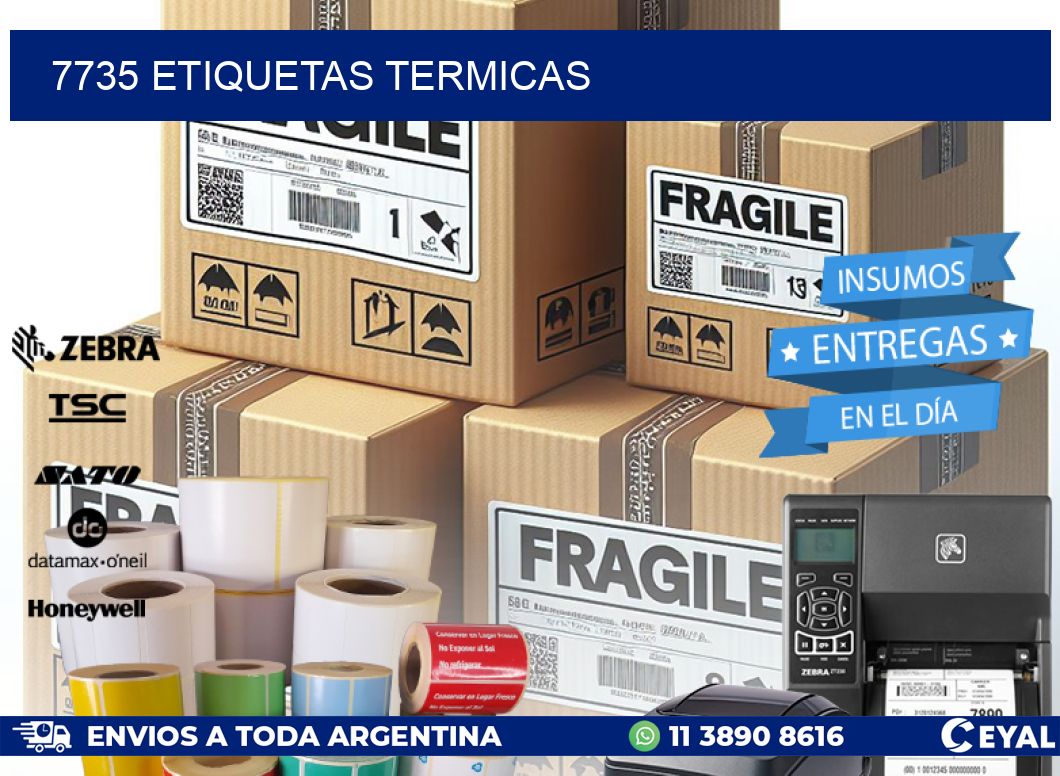 7735 ETIQUETAS TERMICAS