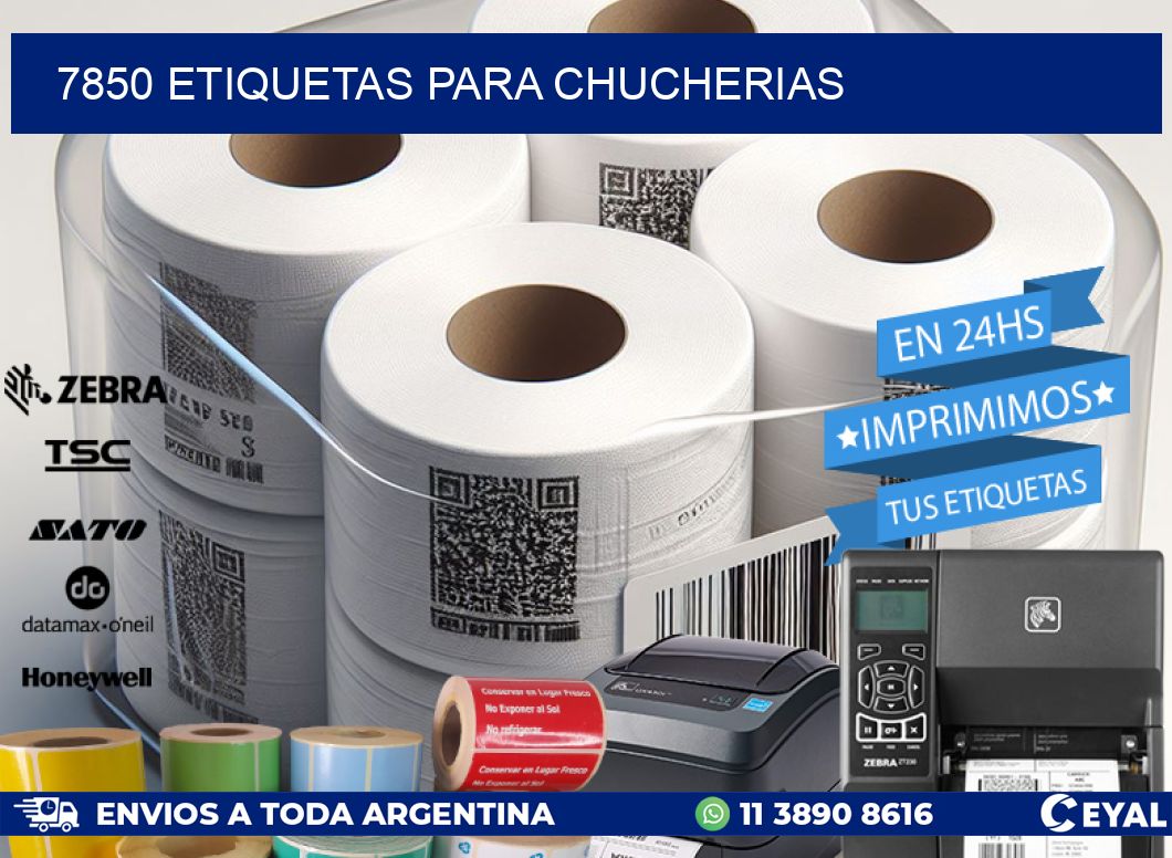 7850 ETIQUETAS PARA CHUCHERIAS