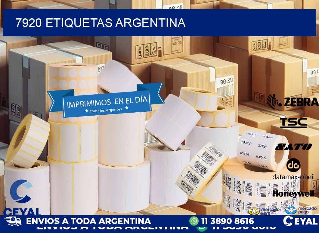 7920 ETIQUETAS ARGENTINA