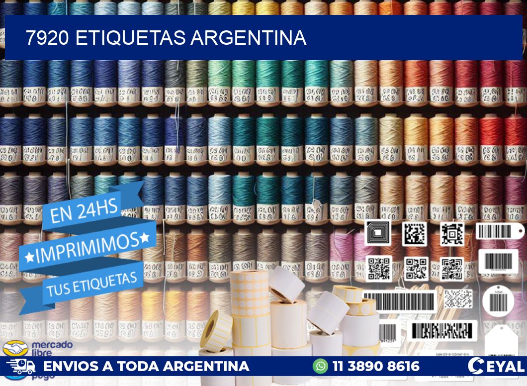 7920 ETIQUETAS ARGENTINA