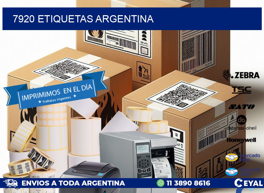 7920 ETIQUETAS ARGENTINA