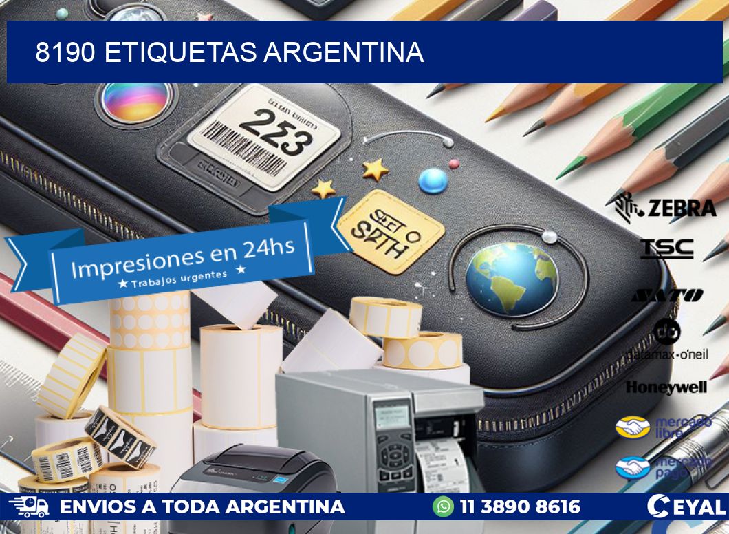 8190 ETIQUETAS ARGENTINA