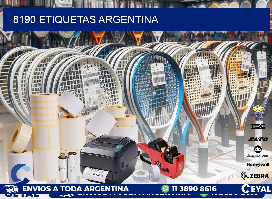 8190 ETIQUETAS ARGENTINA
