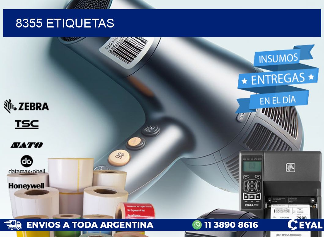 8355 ETIQUETAS