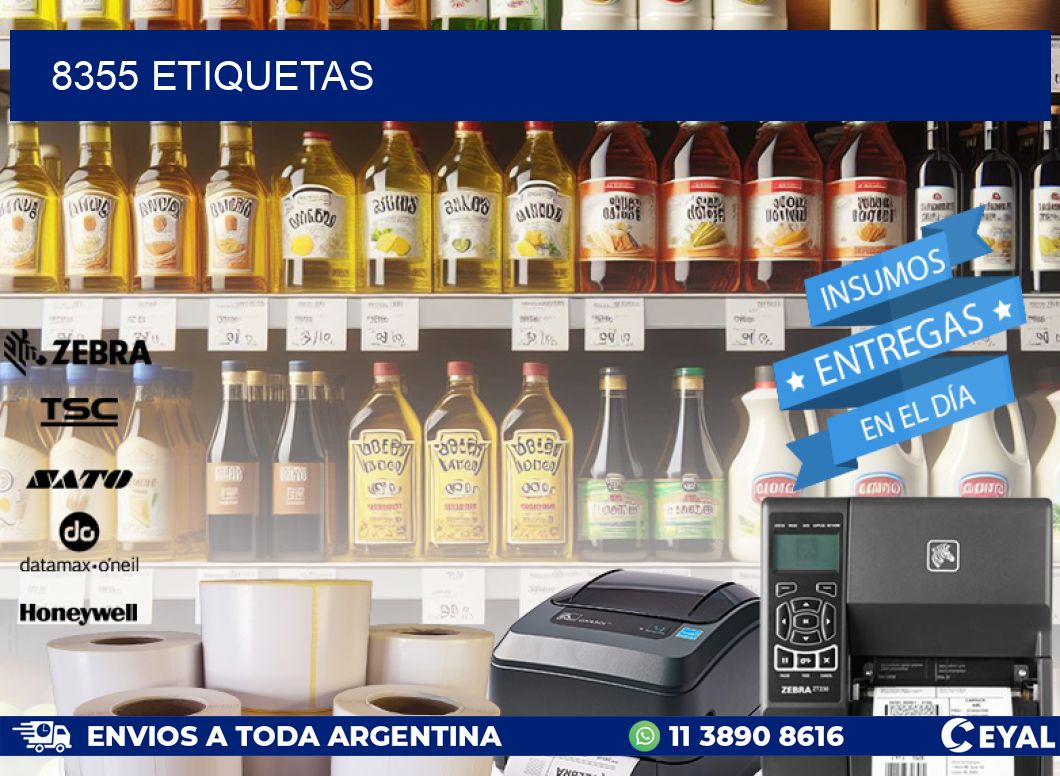 8355 ETIQUETAS