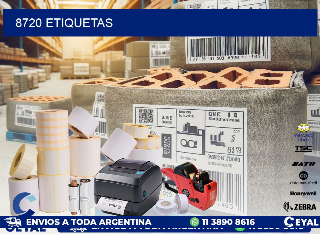 8720 ETIQUETAS