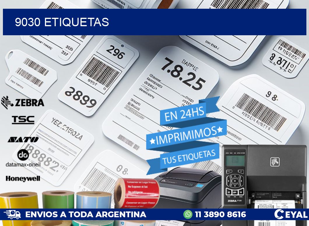 9030 ETIQUETAS