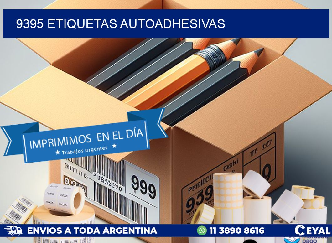 9395 ETIQUETAS AUTOADHESIVAS