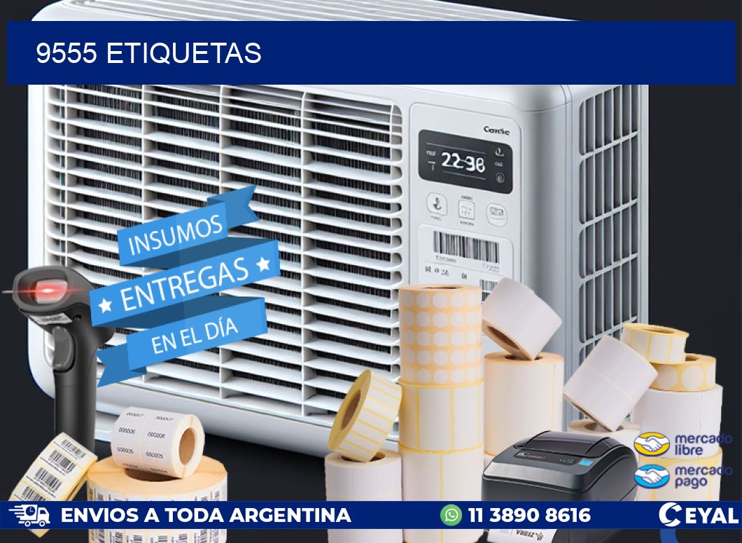 9555 ETIQUETAS