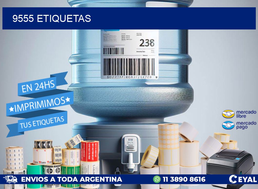 9555 ETIQUETAS