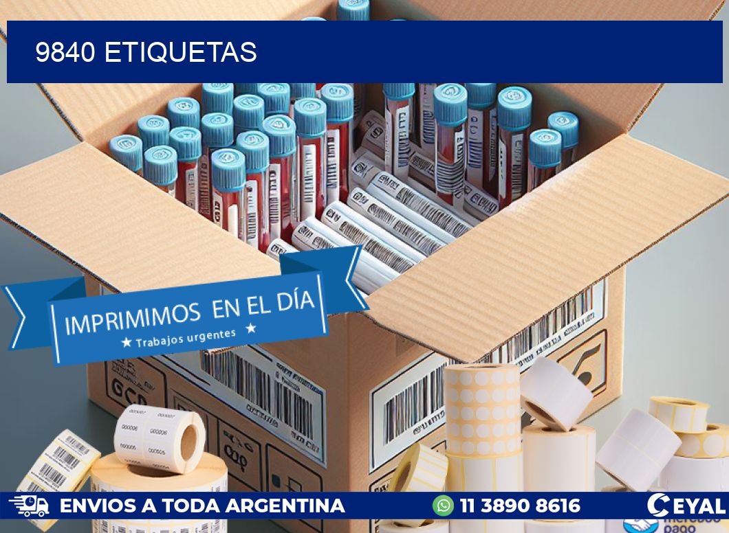 9840 ETIQUETAS