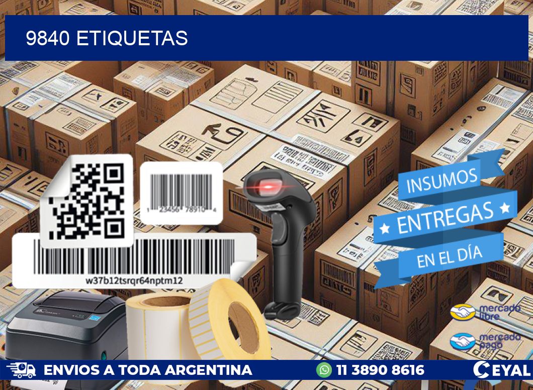 9840 ETIQUETAS