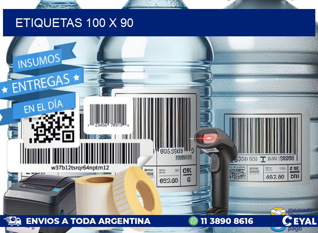ETIQUETAS 100 x 90