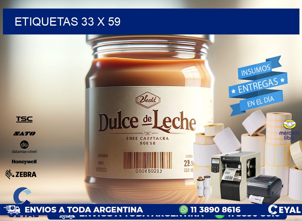 ETIQUETAS 33 x 59