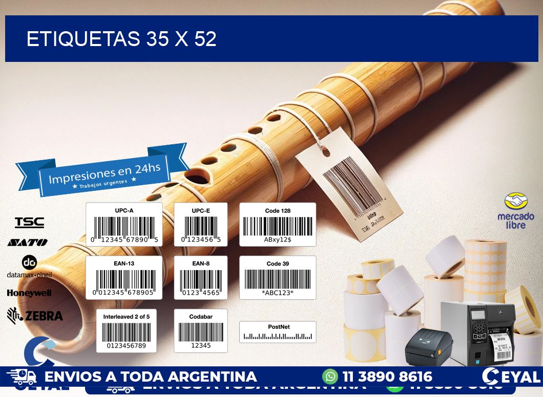 ETIQUETAS 35 x 52