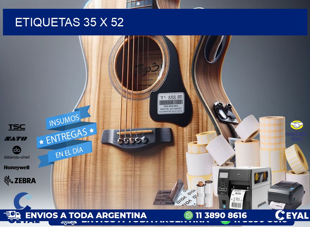 ETIQUETAS 35 x 52