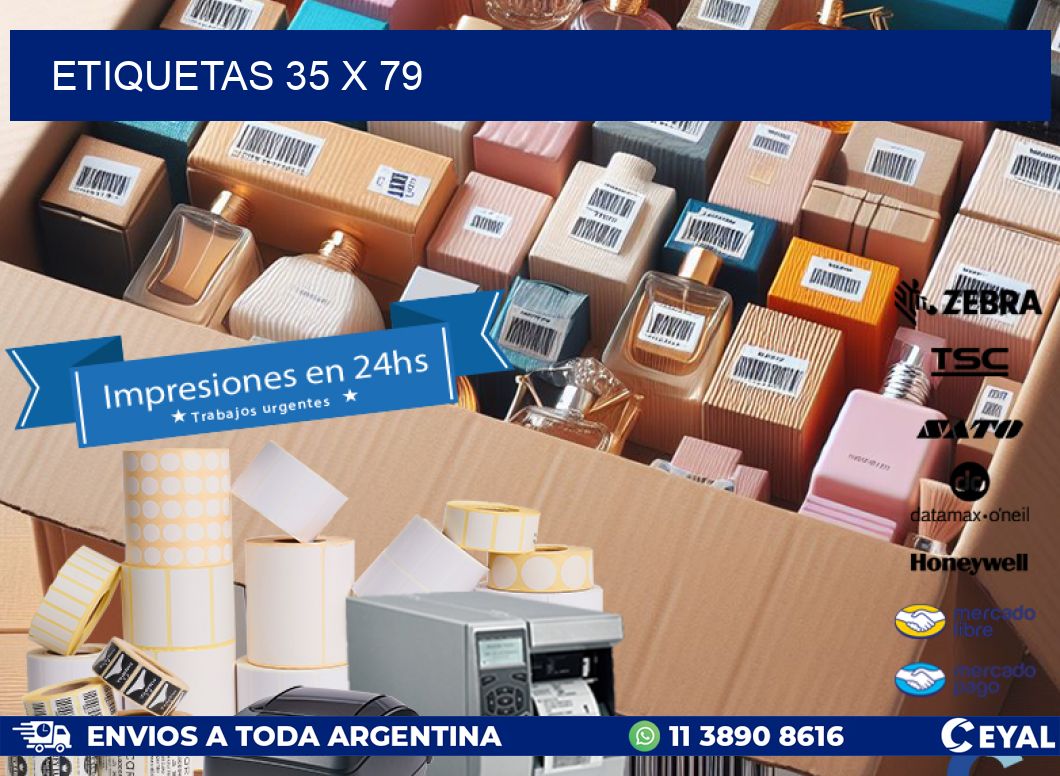 ETIQUETAS 35 x 79