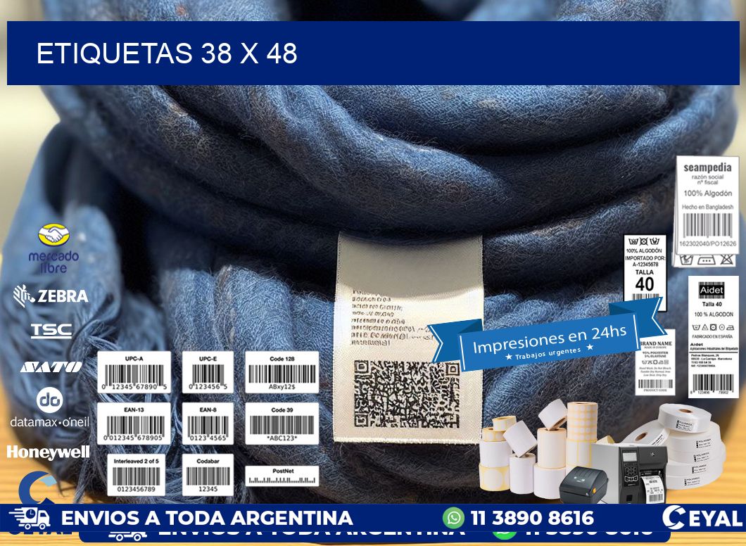 ETIQUETAS 38 x 48