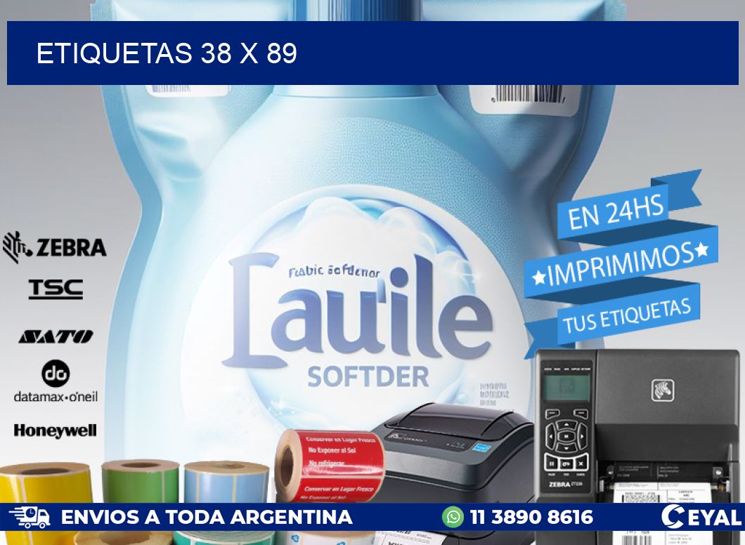 ETIQUETAS 38 x 89
