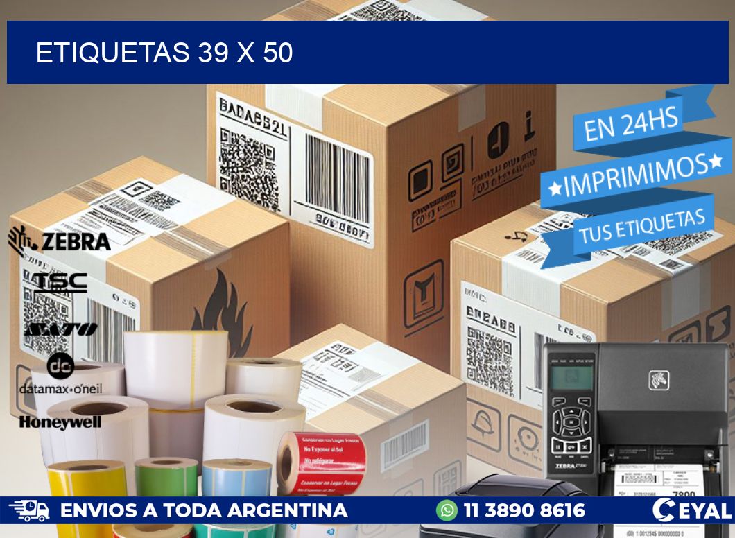ETIQUETAS 39 x 50