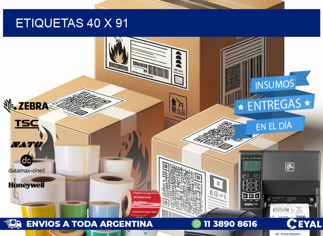 ETIQUETAS 40 x 91