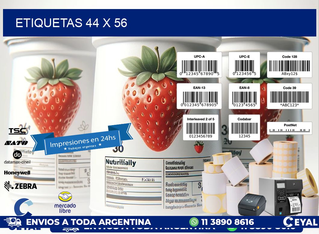 ETIQUETAS 44 x 56