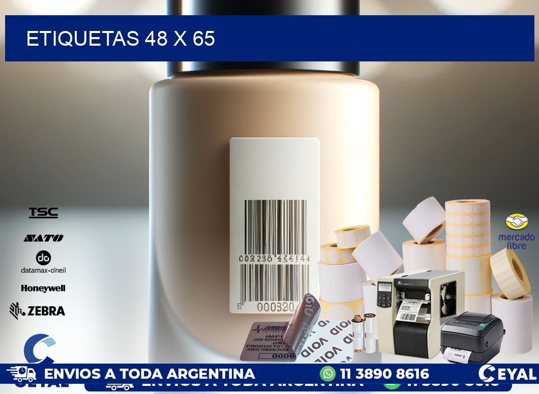 ETIQUETAS 48 x 65