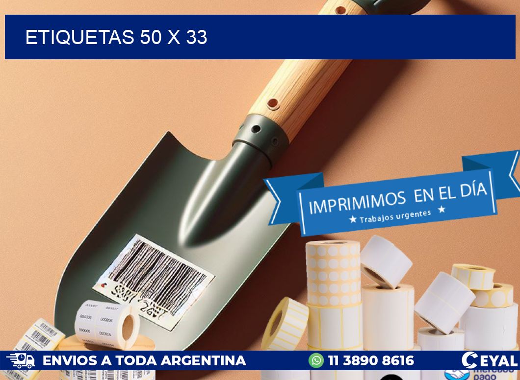 ETIQUETAS 50 x 33