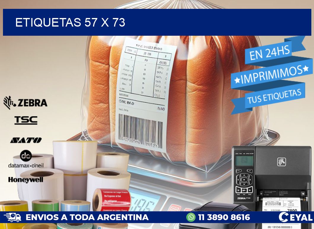 ETIQUETAS 57 x 73