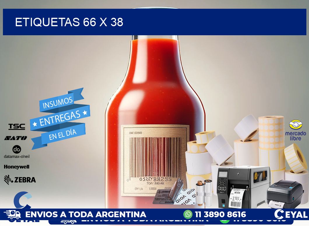 ETIQUETAS 66 x 38