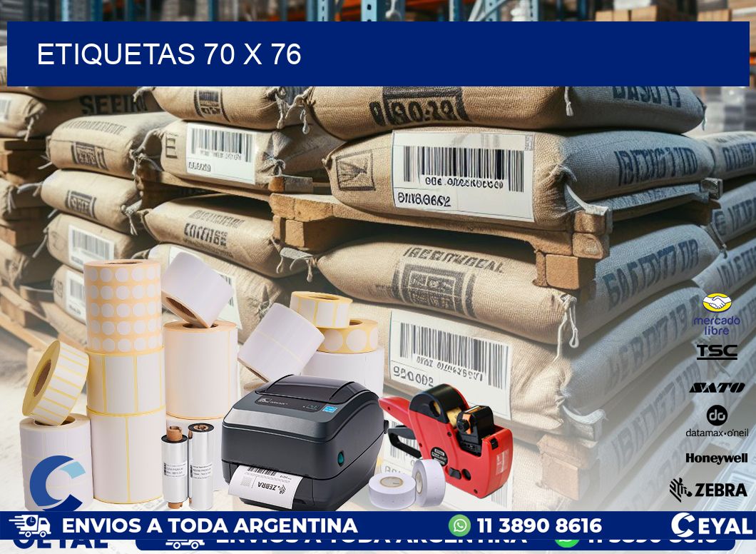 ETIQUETAS 70 x 76