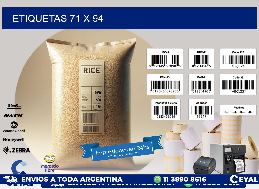 ETIQUETAS 71 x 94