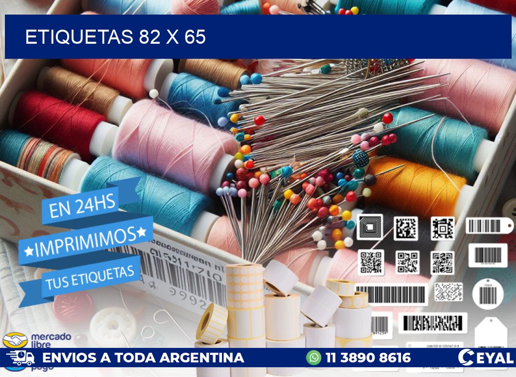ETIQUETAS 82 x 65