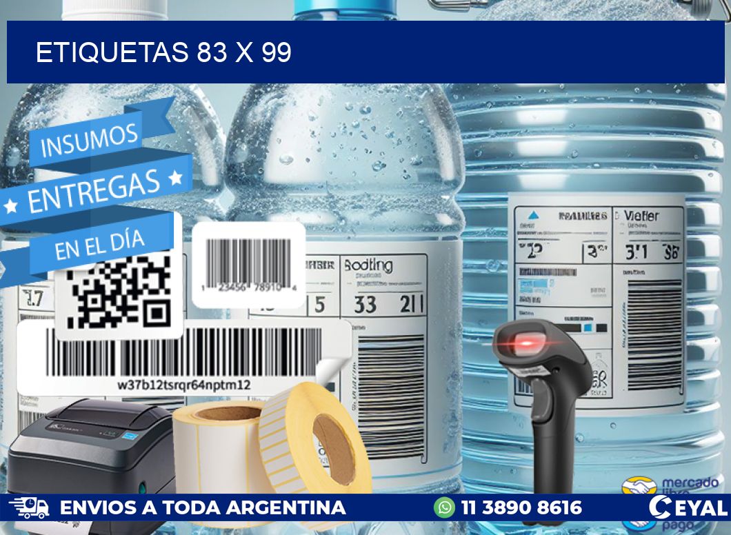 ETIQUETAS 83 x 99