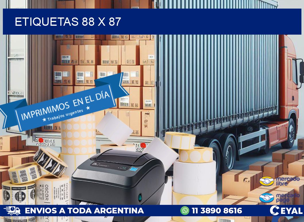ETIQUETAS 88 x 87