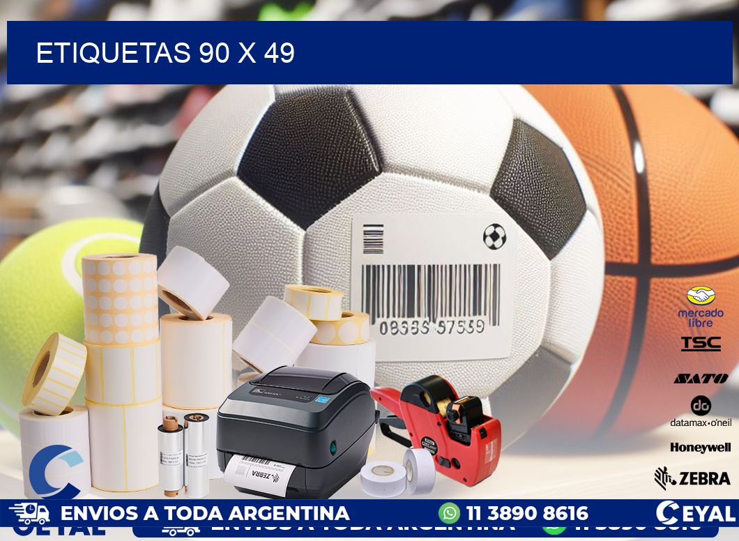 ETIQUETAS 90 x 49