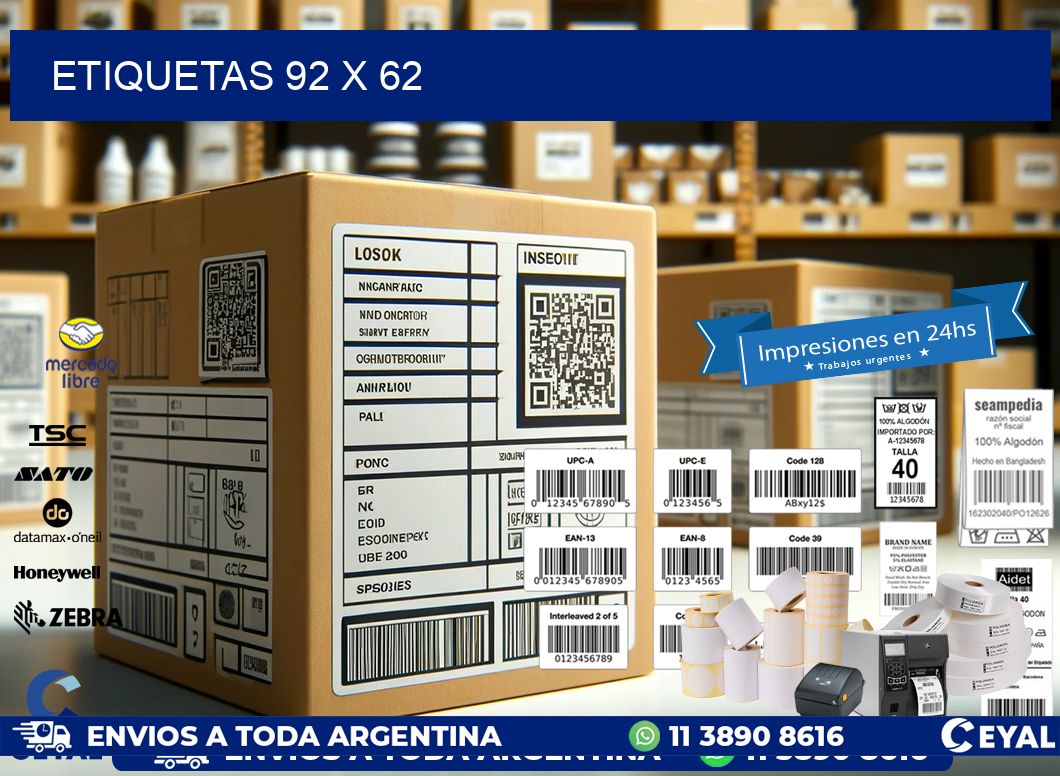 ETIQUETAS 92 x 62