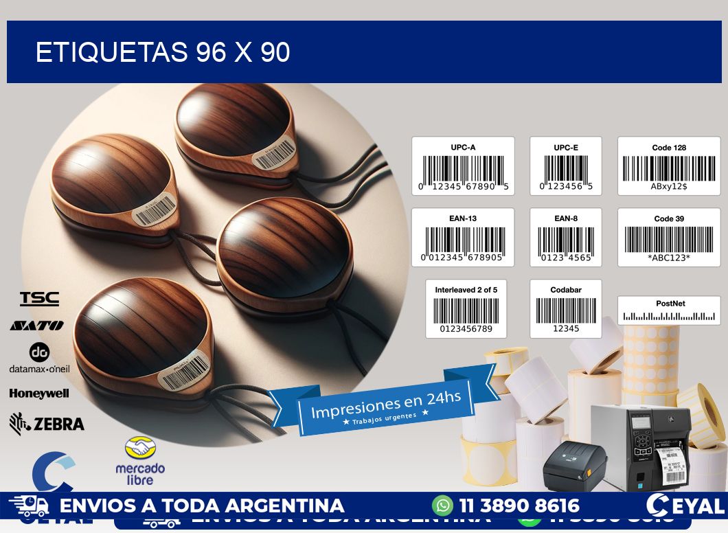 ETIQUETAS 96 x 90