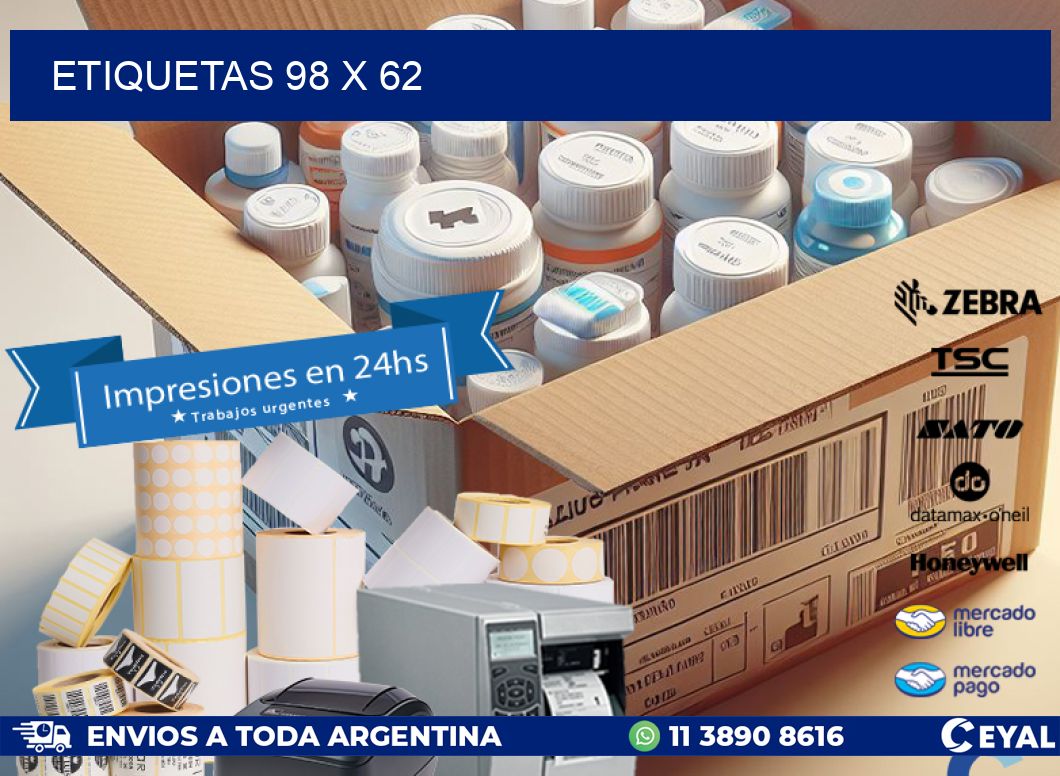 ETIQUETAS 98 x 62