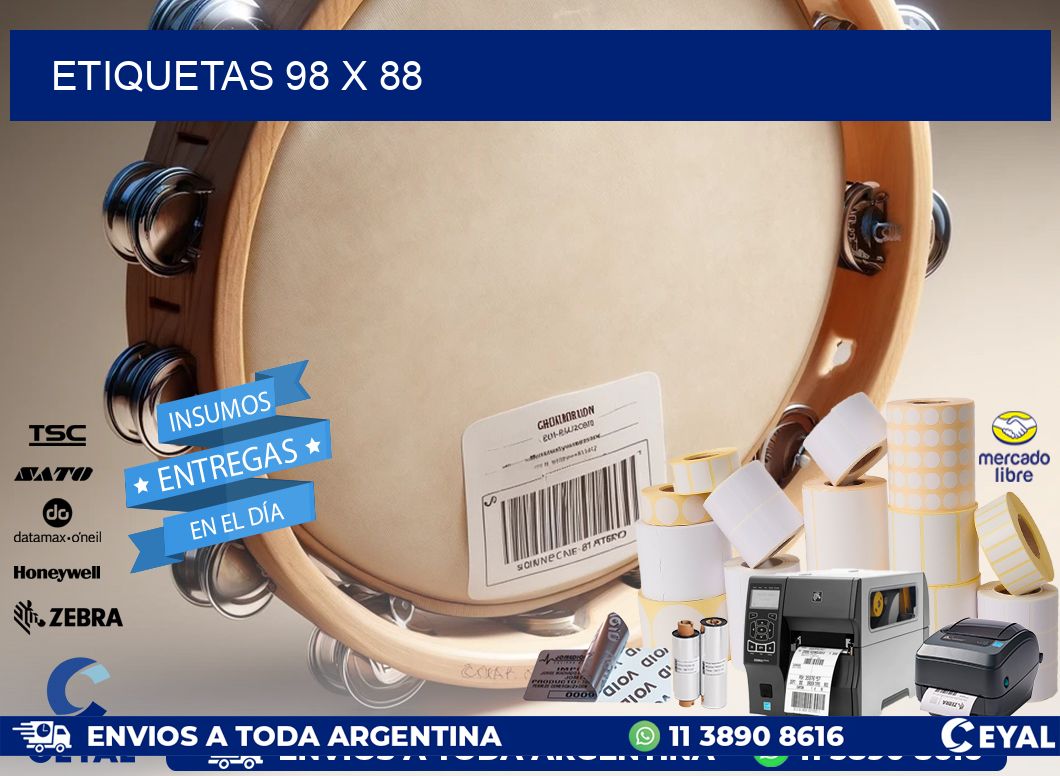 ETIQUETAS 98 x 88