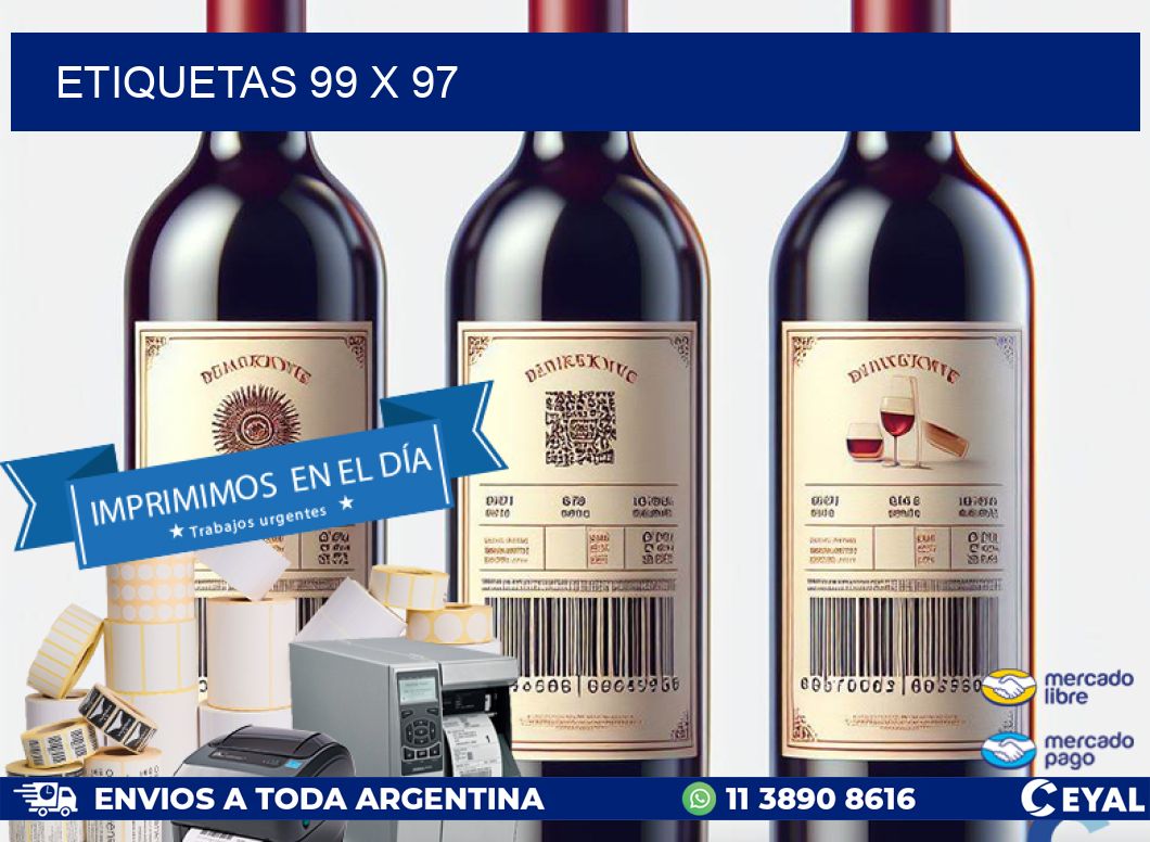 ETIQUETAS 99 x 97