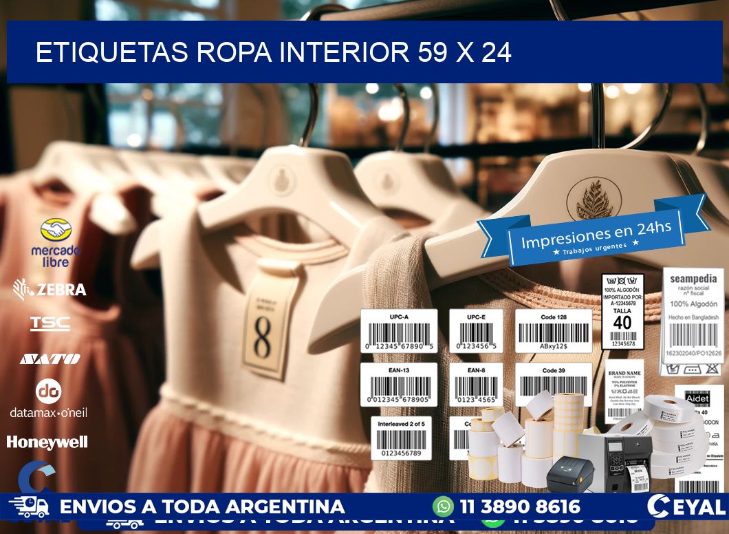 ETIQUETAS ROPA INTERIOR 59 x 24