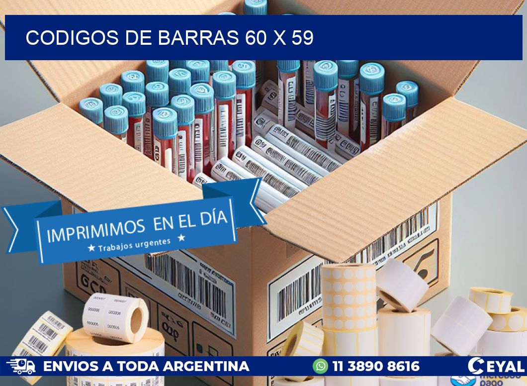 codigos de barras 60 x 59