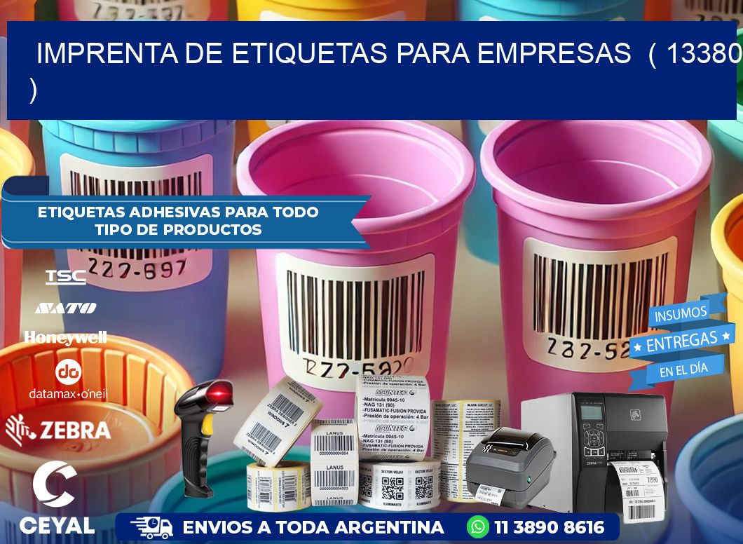 imprenta de etiquetas para empresas ( 13380 )
