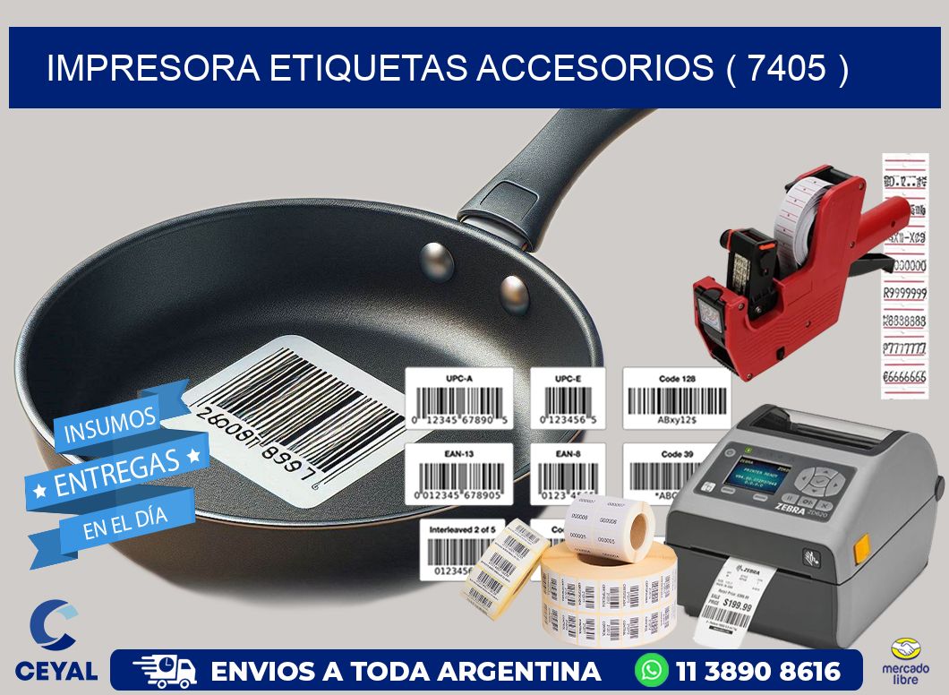 impresora etiquetas accesorios ( 7405 )